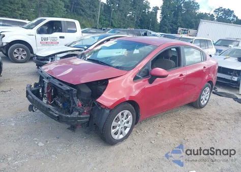 2014 Kia Rio Lx z USA, uszkodzony, nr VIN KNADM4A37E6337949